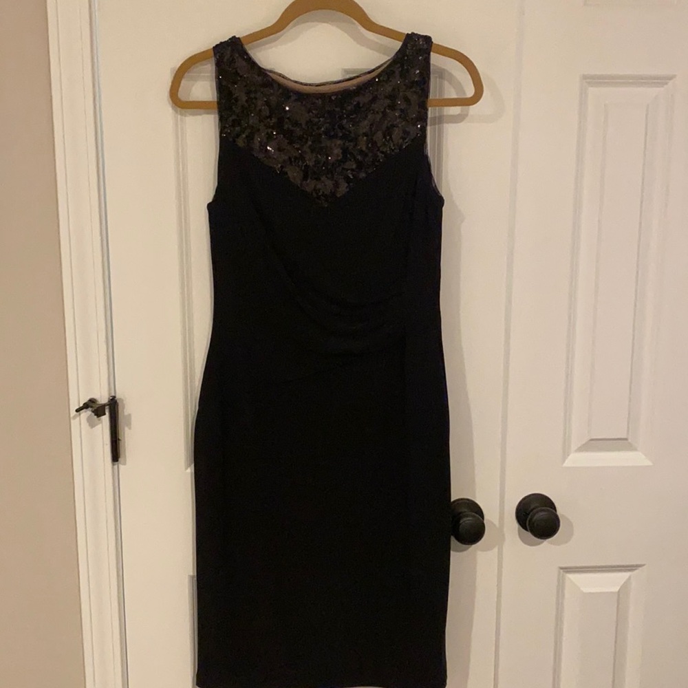 Ralph Lauren black dress with sequins